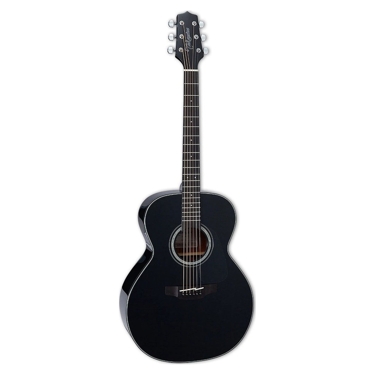Đàn guitar acoustic Takamine GN30 màu Black – mặt trước toàn thân