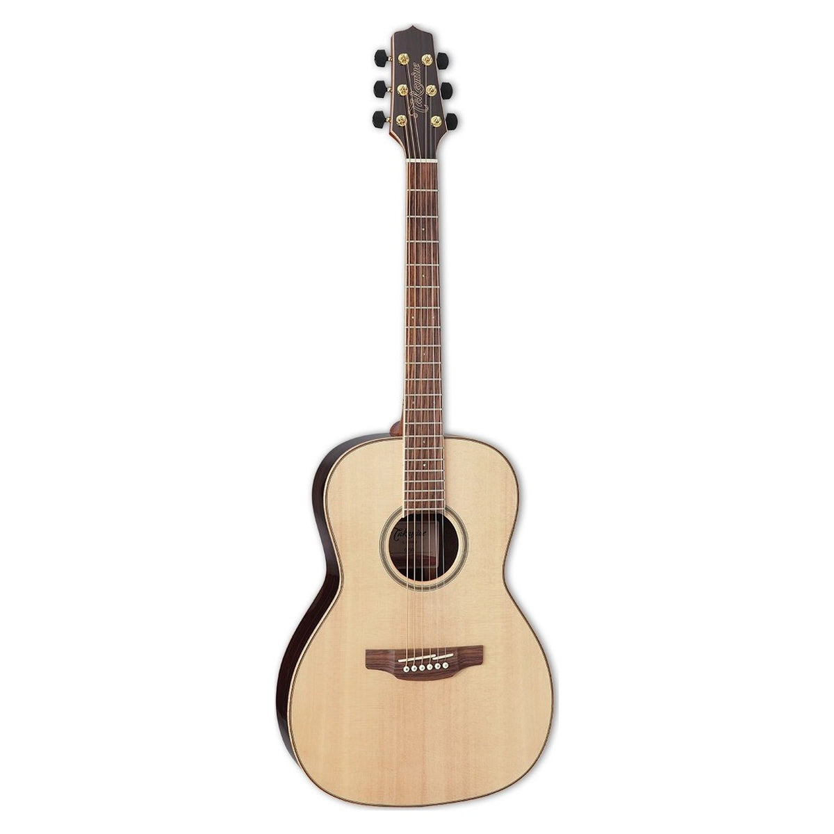 Đàn guitar acoustic Takamine GY93 màu Natural – mặt trước toàn thân