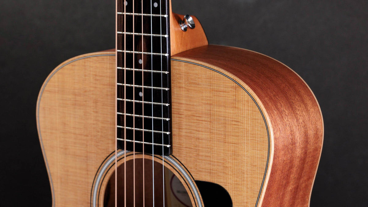 Đàn guitar acoustic Taylor GS Mini màu Natural – cận thùng đàn mặt trước