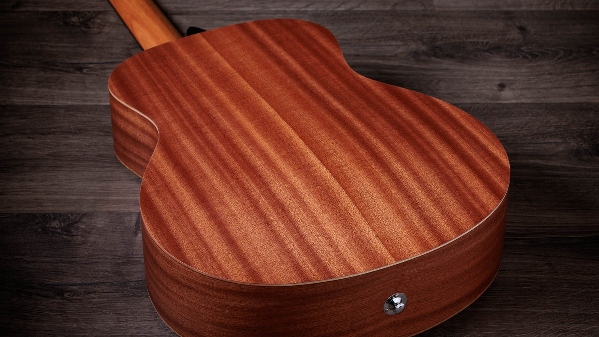 Đàn guitar acoustic Taylor GS Mini màu Natural – cận vân gỗ mặt lưng