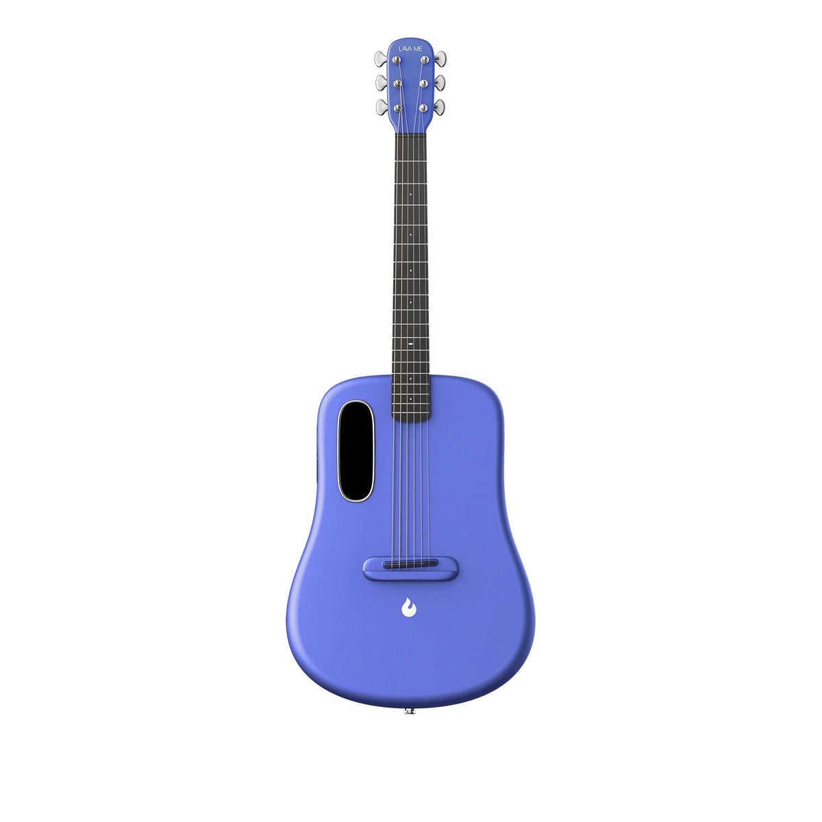 Đàn guitar acoustic thông minh Lava Me 3 màu Blue – mặt trước toàn thân