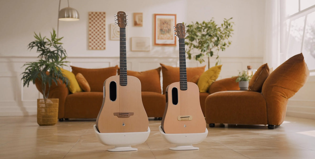 Đàn guitar acoustic thông minh Lava Me 4 Spruce 36 – ảnh chụp thực tế