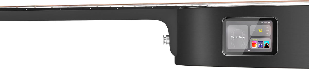 Đàn guitar acoustic thông minh Lava ME Play – cận hông đàn