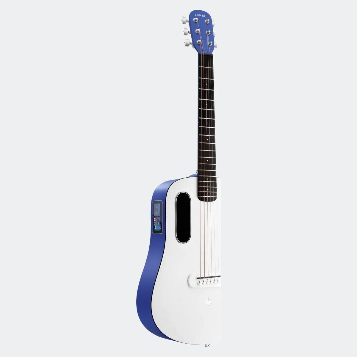 Đàn guitar acoustic thông minh Lava ME Play màu Deep Blue / Frost White – mặt trước toàn thân