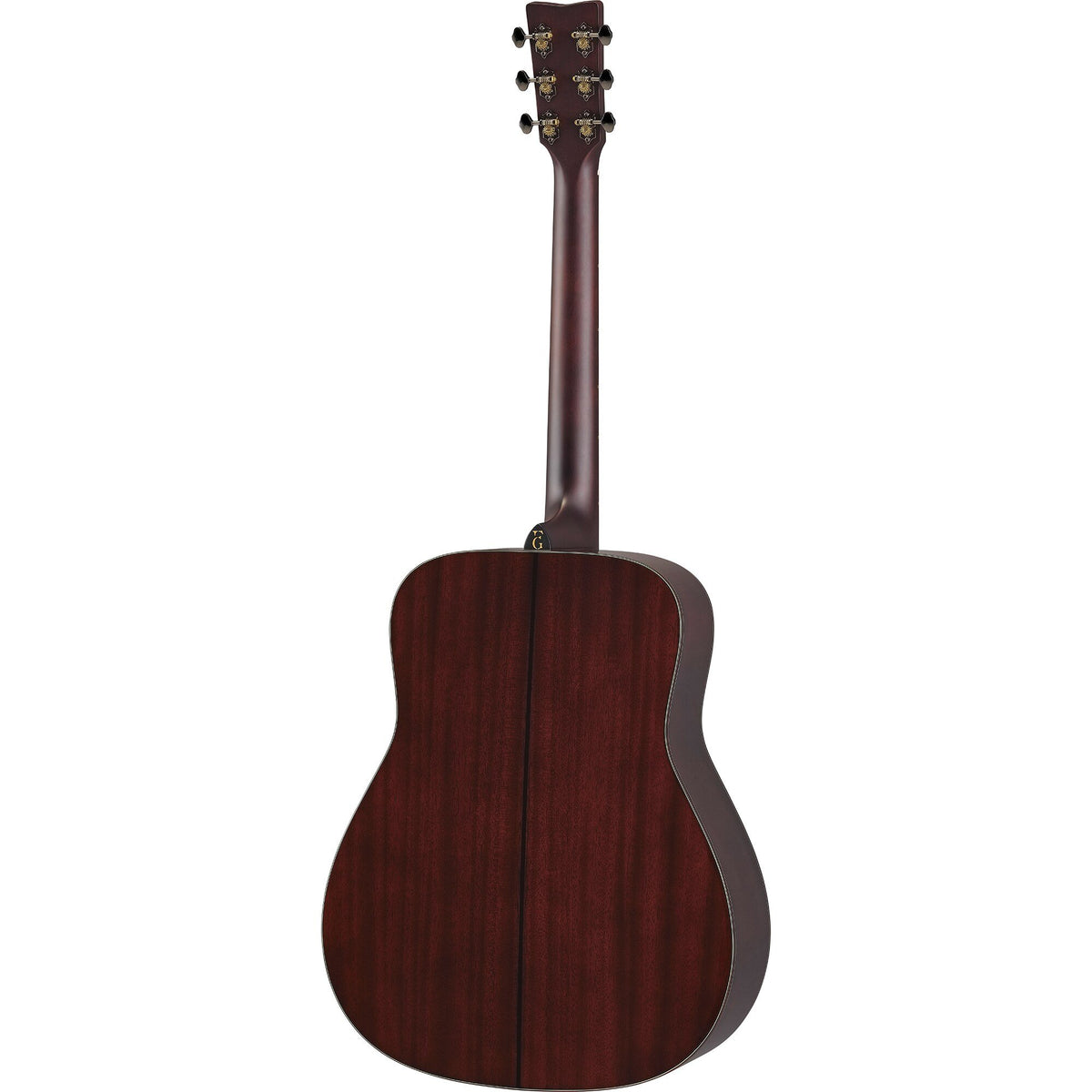 Đàn guitar acoustic Yamaha FG7 M màu Natural – mặt lưng toàn thân (góc 2)
