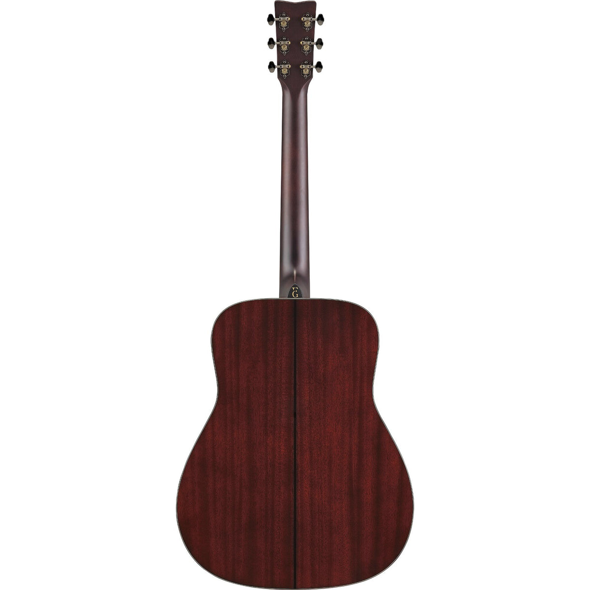 Đàn guitar acoustic Yamaha FG7 M màu Natural – mặt lưng toàn thân