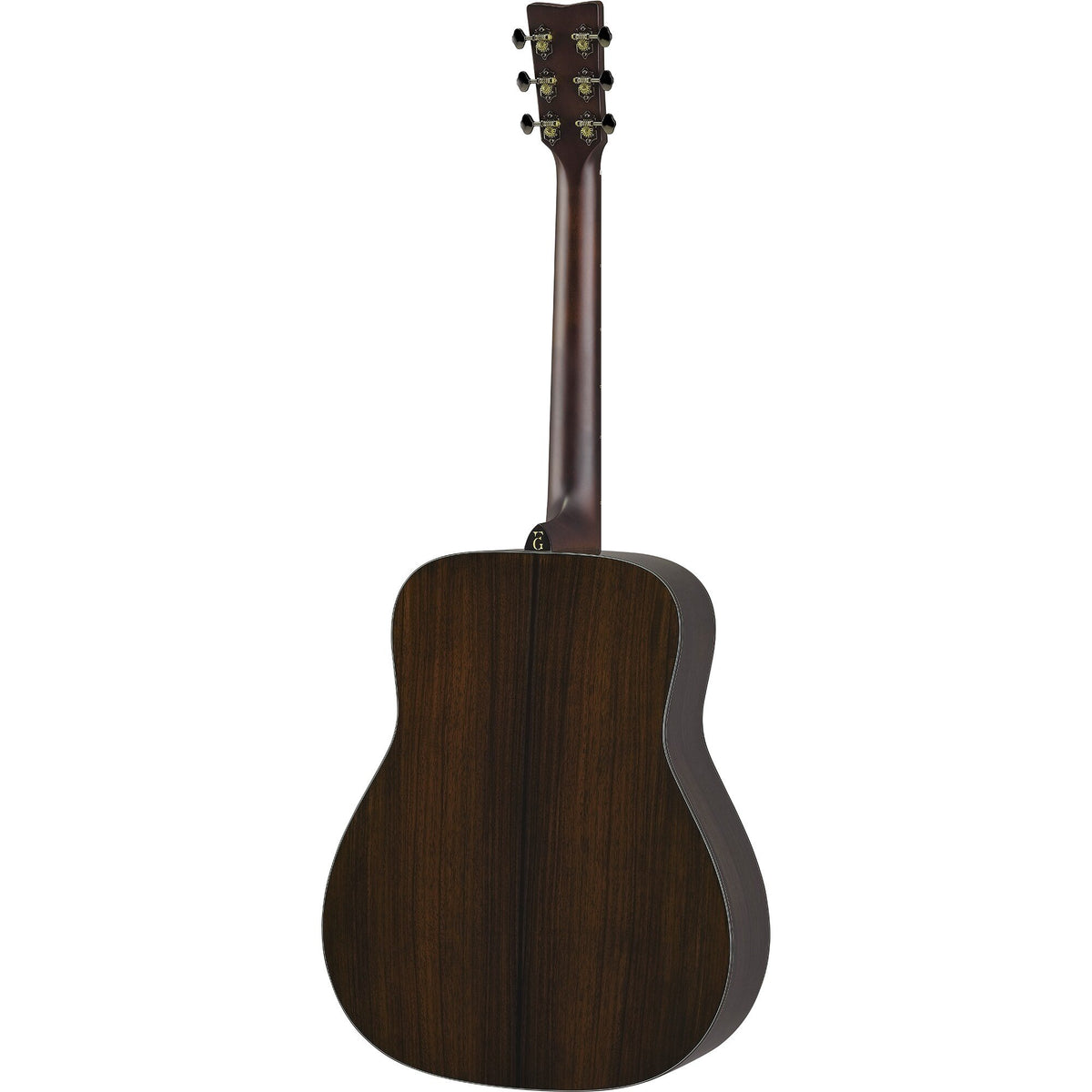 Đàn guitar acoustic Yamaha FG7 R màu Natural – mặt lưng toàn thân (góc 2)
