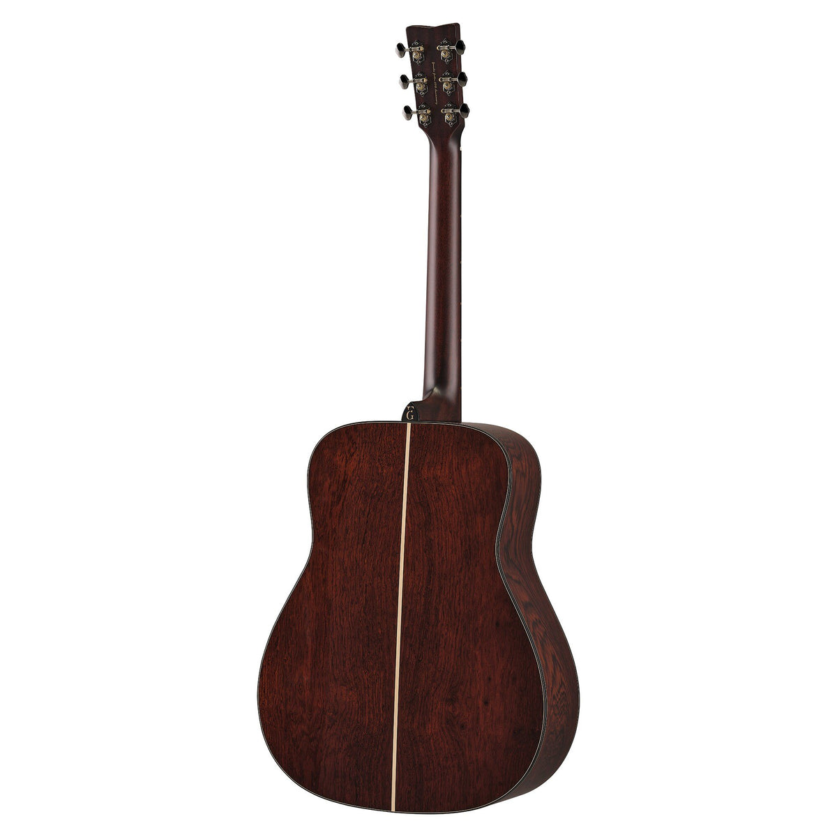 Đàn guitar acoustic Yamaha FG9 60th Anniversary màu Natural – mặt lưng toàn thân (góc 2)