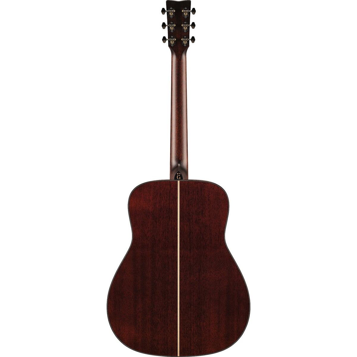 Đàn guitar acoustic Yamaha FG9 M màu Natural – mặt lưng toàn thân
