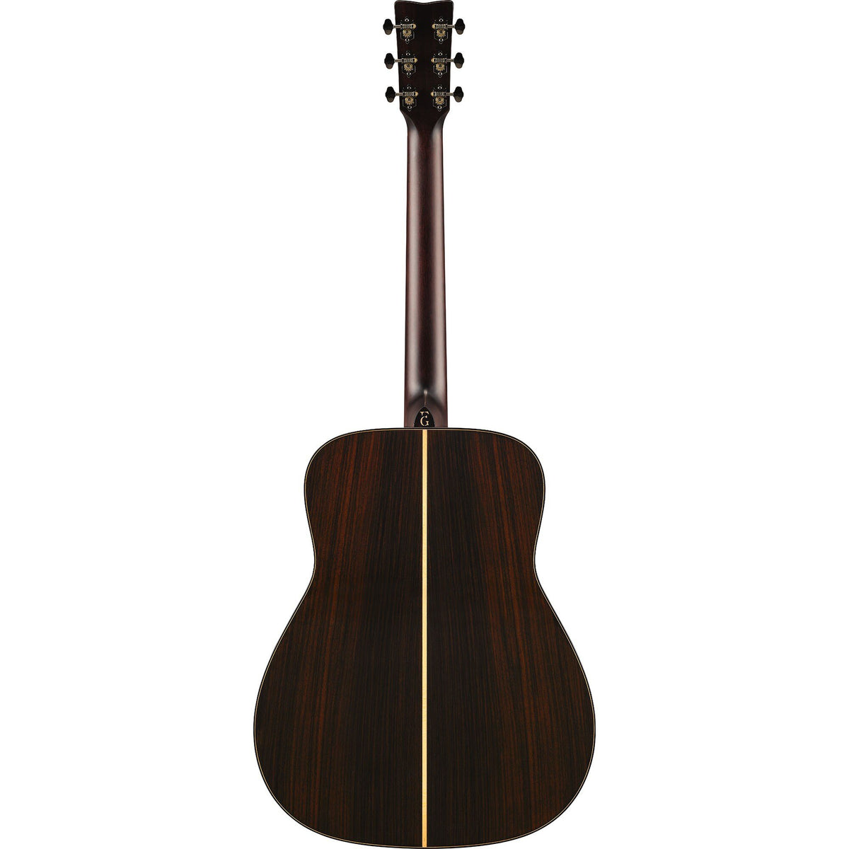 Đàn guitar acoustic Yamaha FG9 R màu Natural – mặt lưng toàn thân