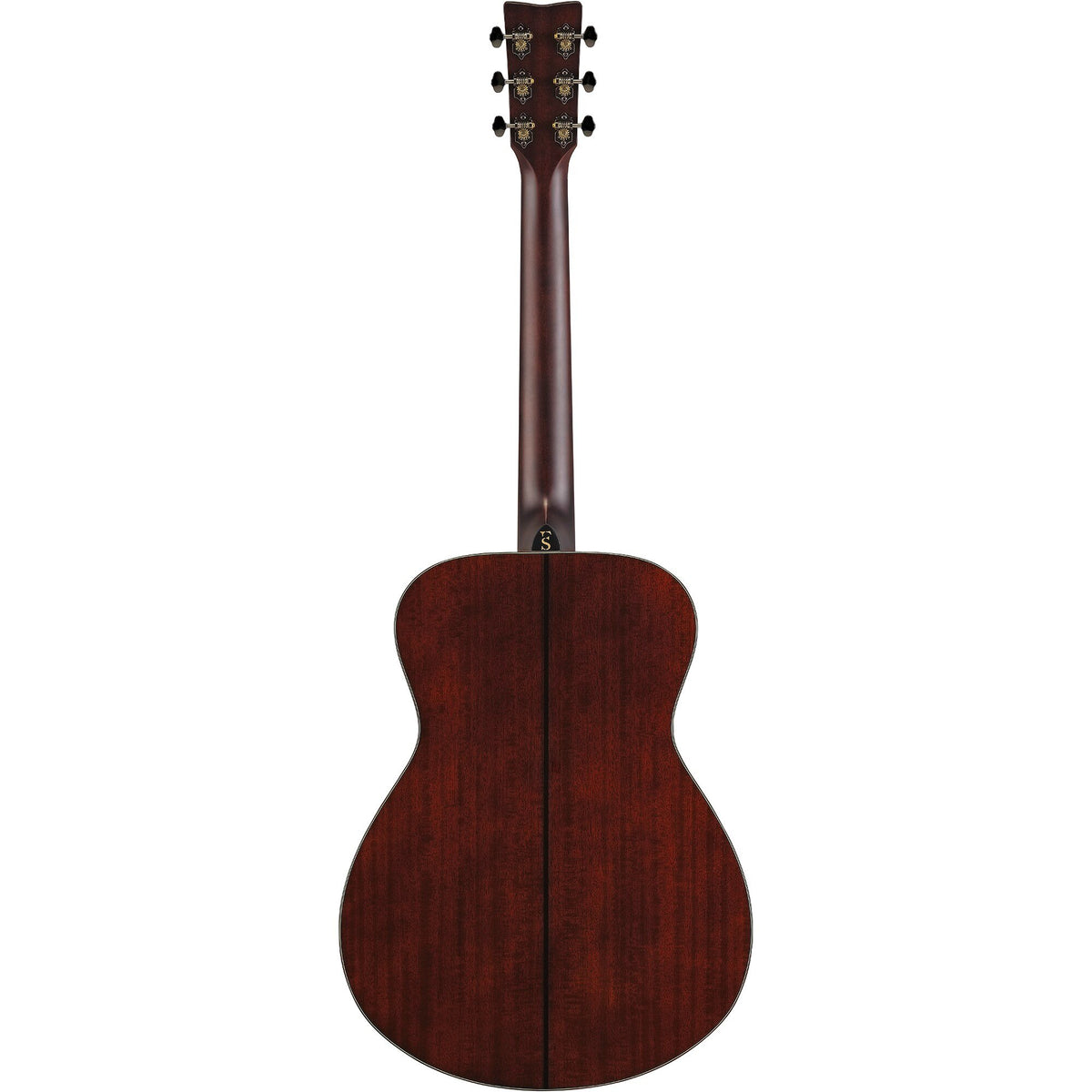 Đàn guitar acoustic Yamaha FS7 M màu Natural – mặt lưng toàn thân