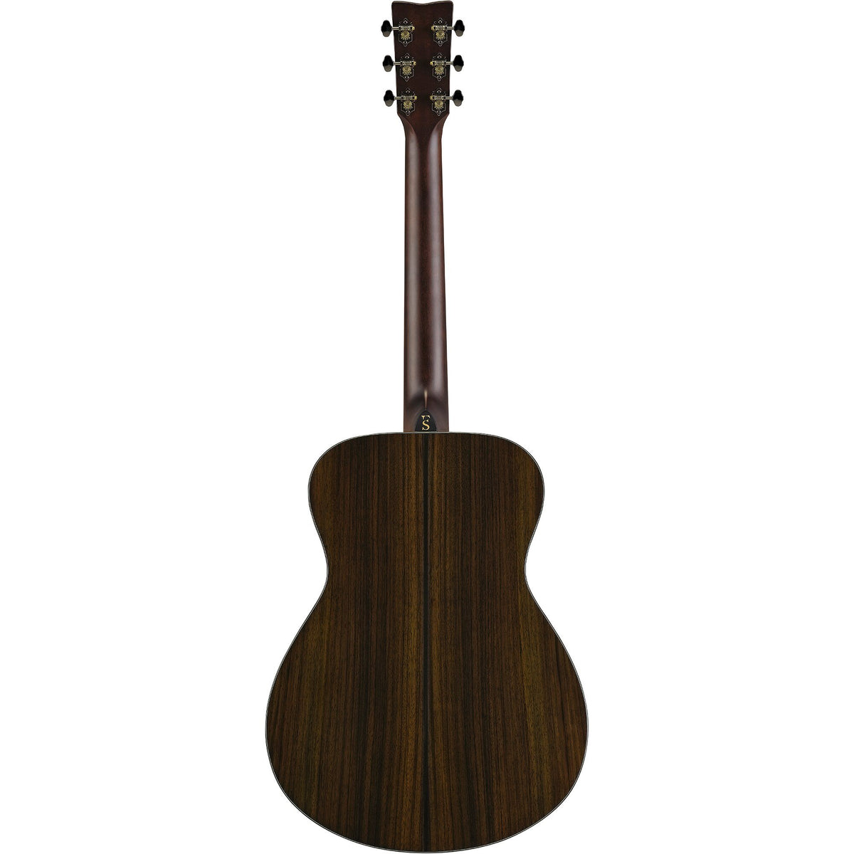 Đàn guitar acoustic Yamaha FS7 R màu Natural – mặt lưng toàn thân