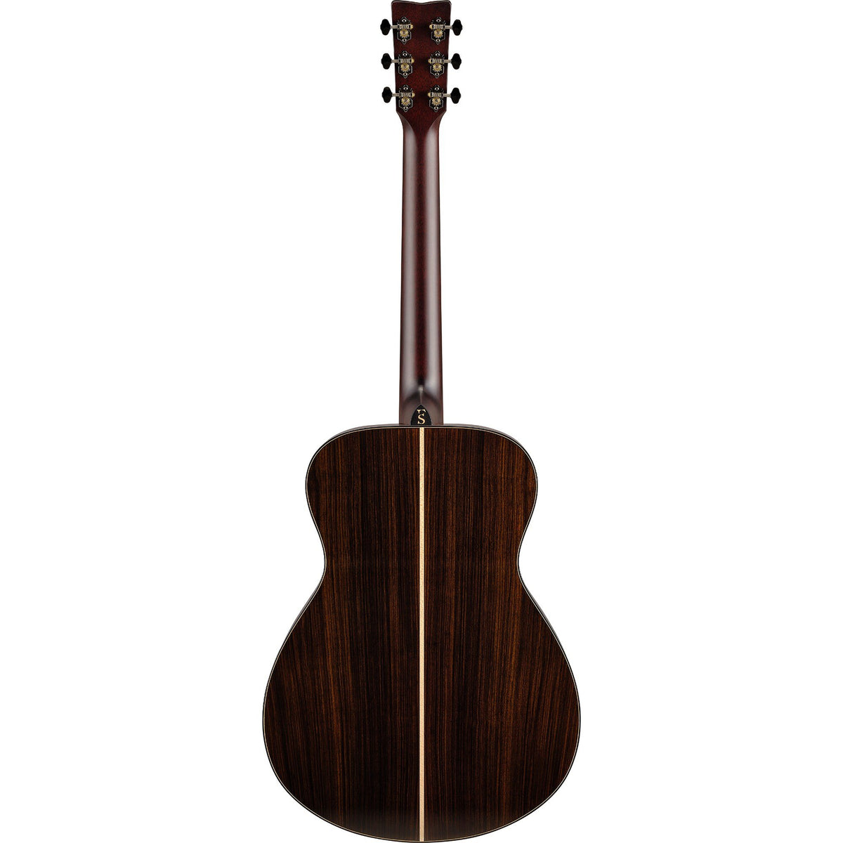 Đàn guitar acoustic Yamaha FS9 R màu Natural – mặt lưng toàn thân