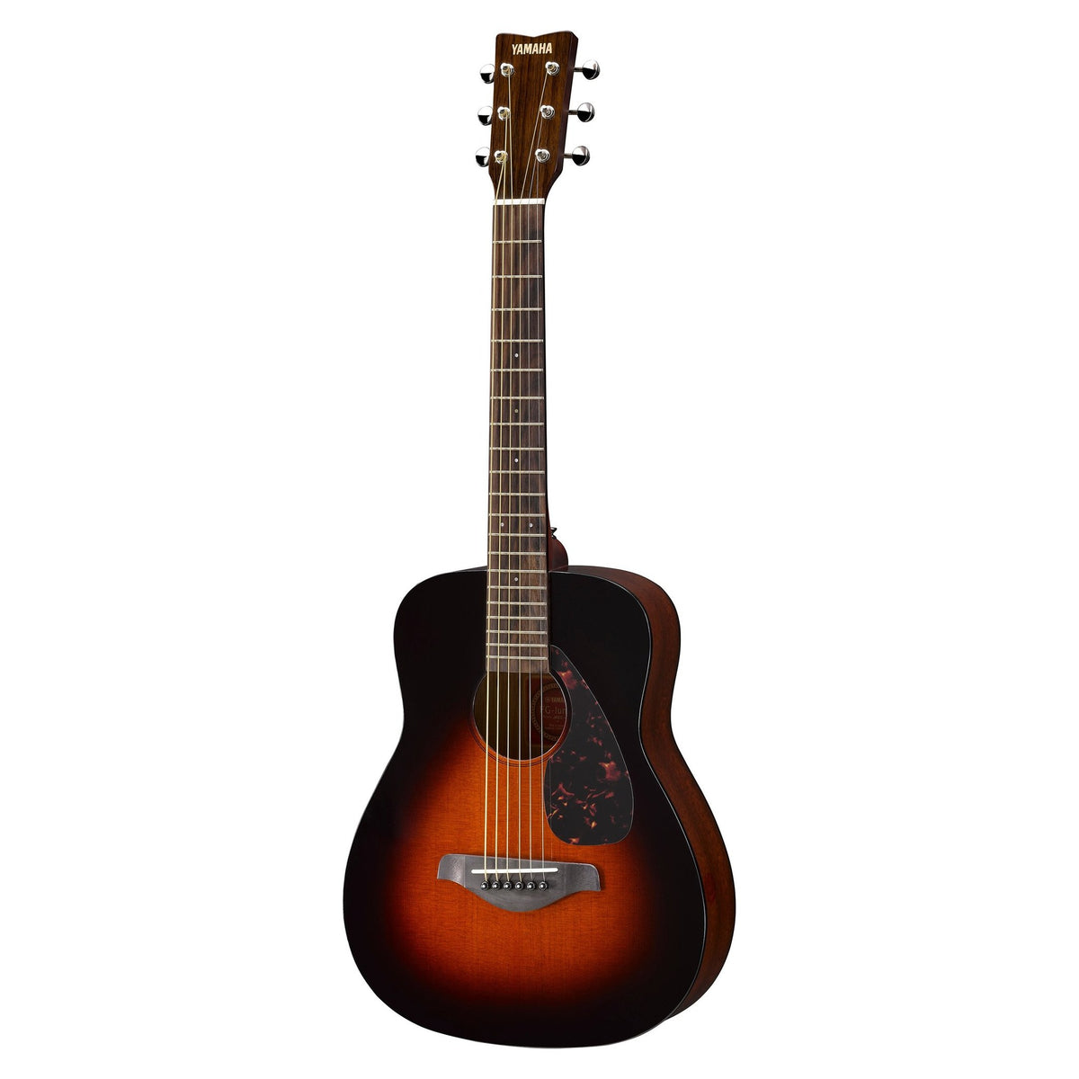 Đàn guitar acoustic Yamaha JR2S màu Tobacco Brown Sunburst – mặt trước toàn thân