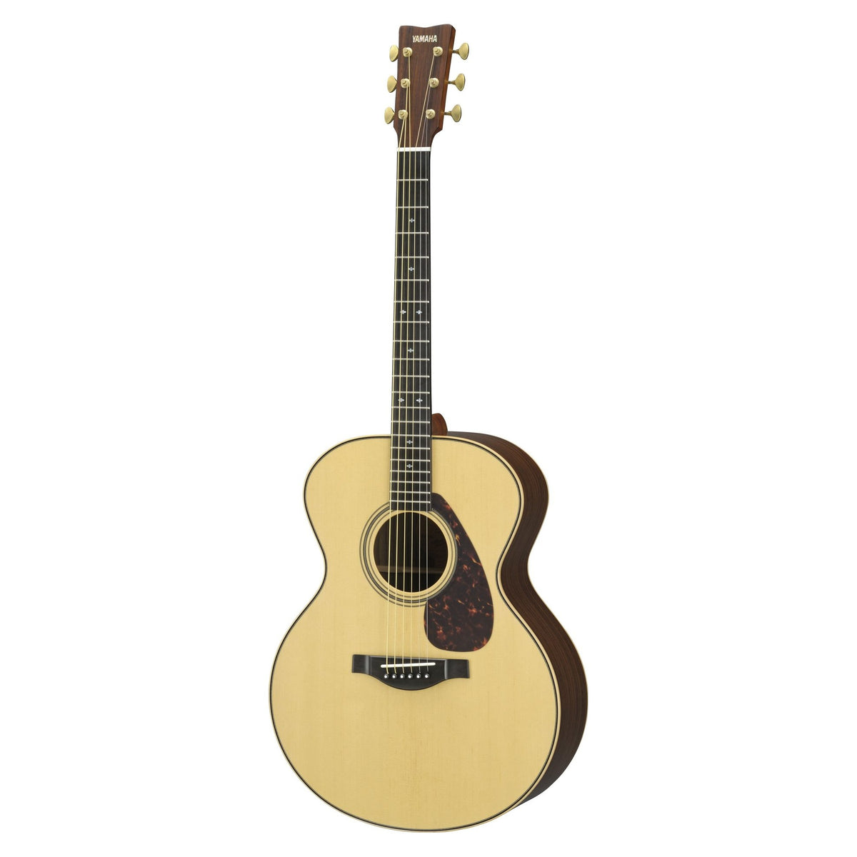 Đàn guitar acoustic Yamaha LJ26 ARE màu Natural – góc nghiêng 3/4 toàn thân