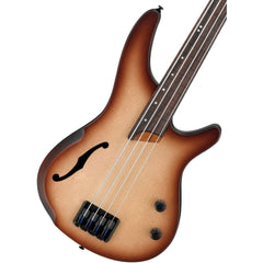 Guitar Bass Ibanez SRH500F, Panga Panga Fingerboard, Natural Browned Burst Flat