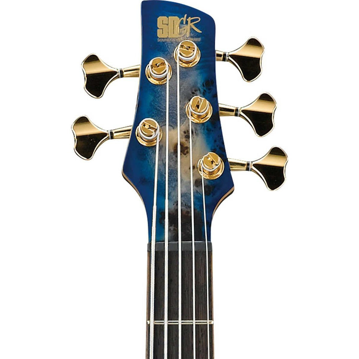 Guitar Bass Ibanez SR2605, Panga Panga Fingerboard, Cerulean Blue Burst