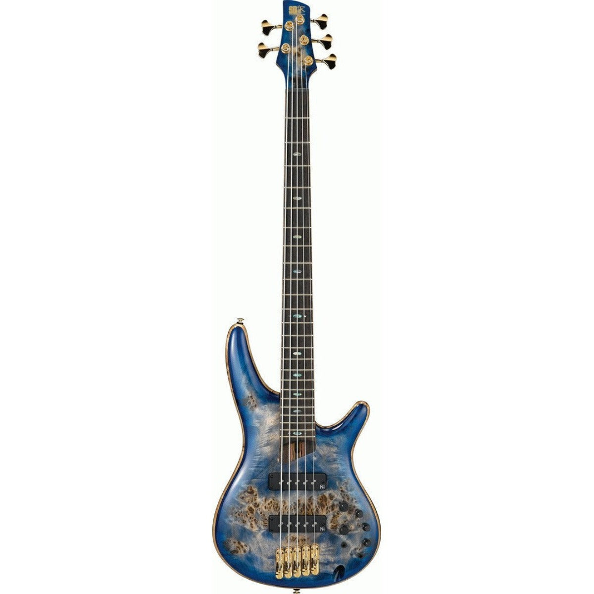 Guitar Bass Ibanez SR2605, Panga Panga Fingerboard, Cerulean Blue Burst