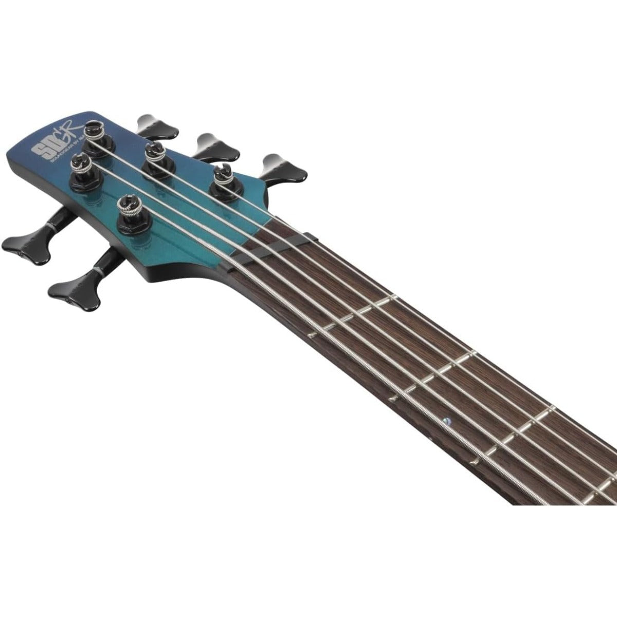 Guitar Bass Ibanez SRMS725, Panga Panga Fingerboard, Blue Chameleon