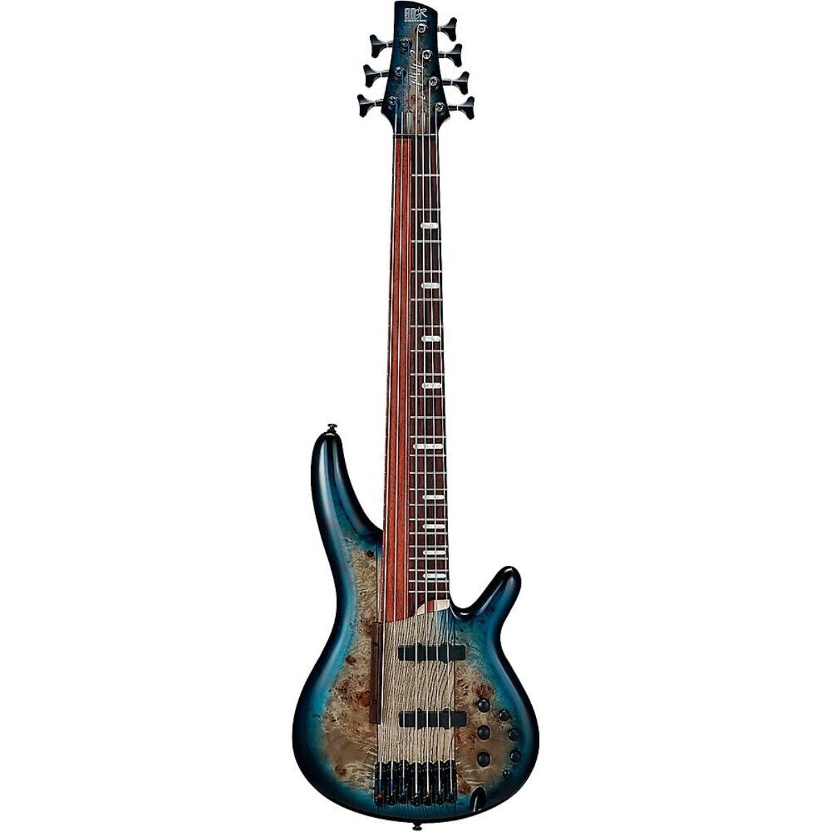 Guitar Bass Ibanez SRAS7, Indian Rosewood Fingerboard, Cosmic Blue Starburst