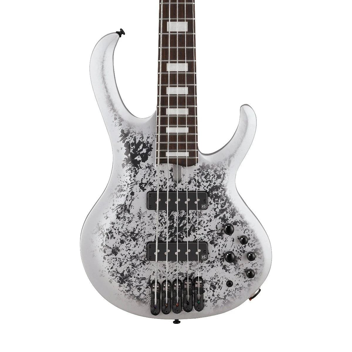 Guitar Bass Ibanez BTB25TH5 5-String Silver Blizzard Matt