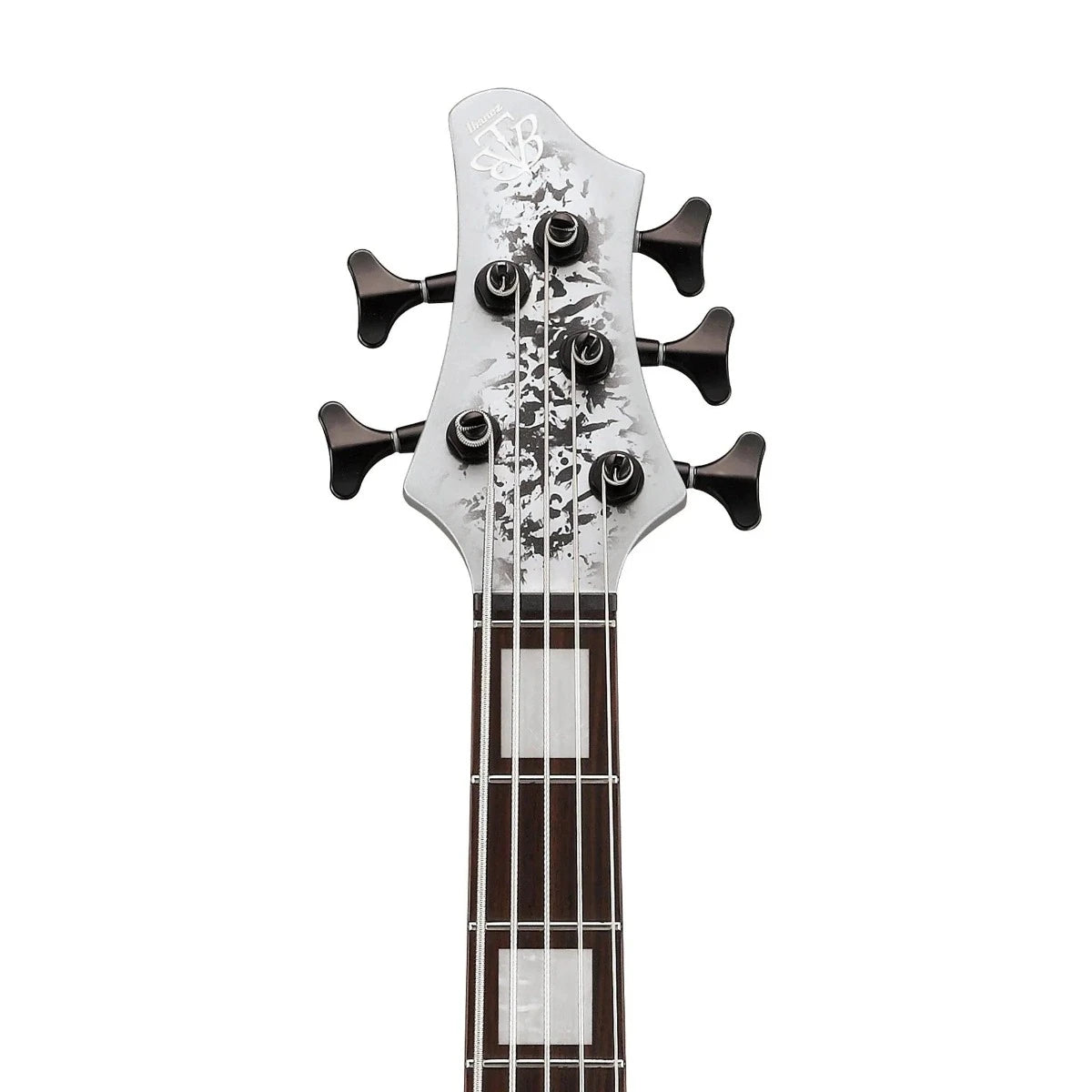 Guitar Bass Ibanez BTB25TH5 5-String Silver Blizzard Matt