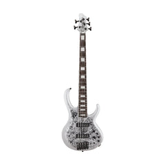 Guitar Bass Ibanez BTB25TH5 5-String Silver Blizzard Matt