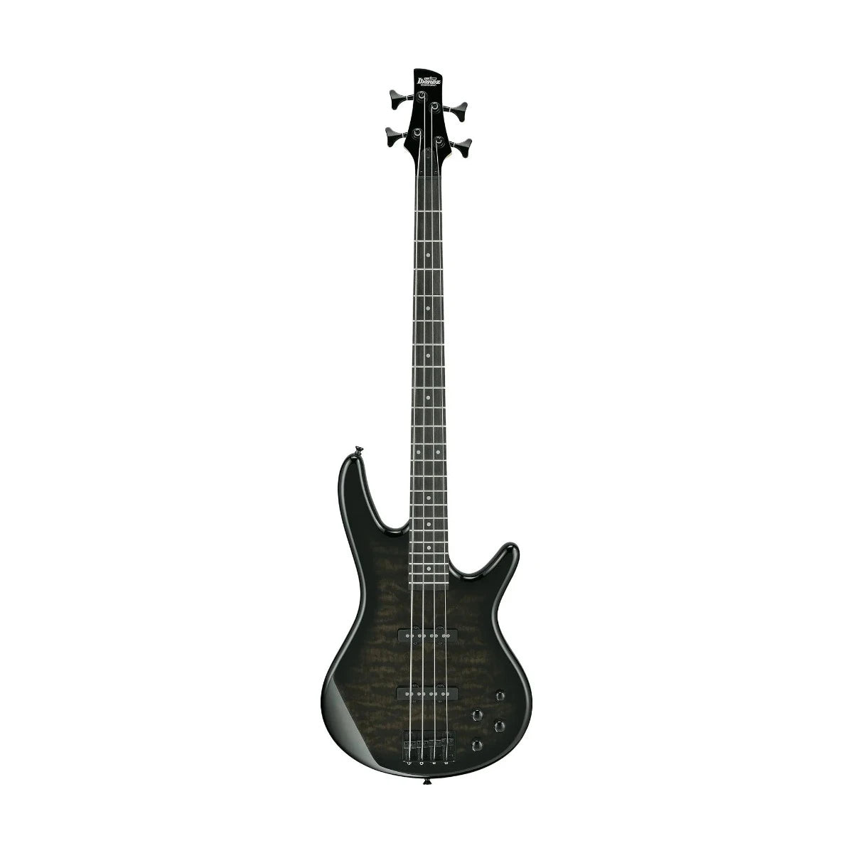 Guitar Bass Ibanez GSR280QA Transparent Black Sunburst