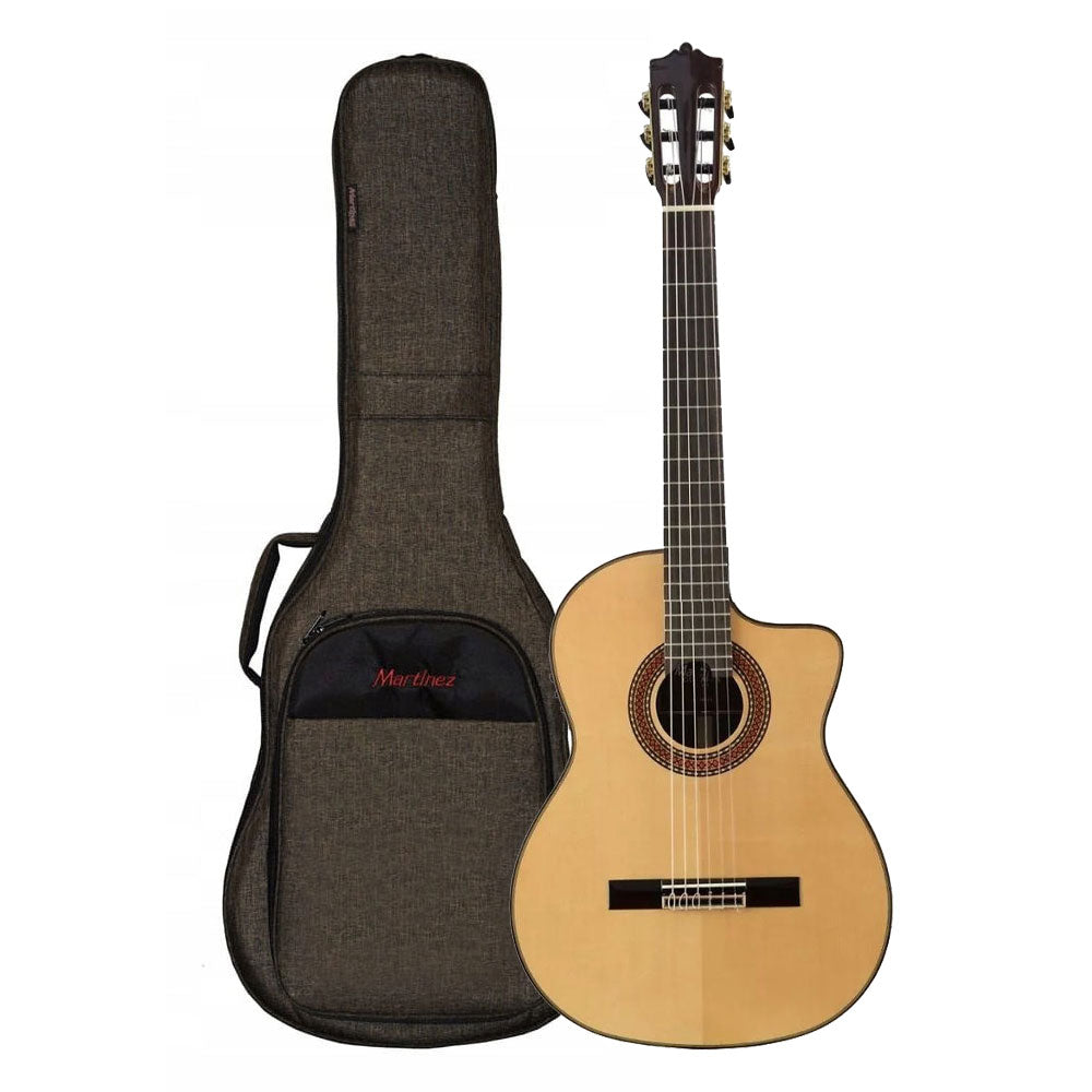 Đàn Guitar Classic Martinez MC-88S Spruce CE W/Bag