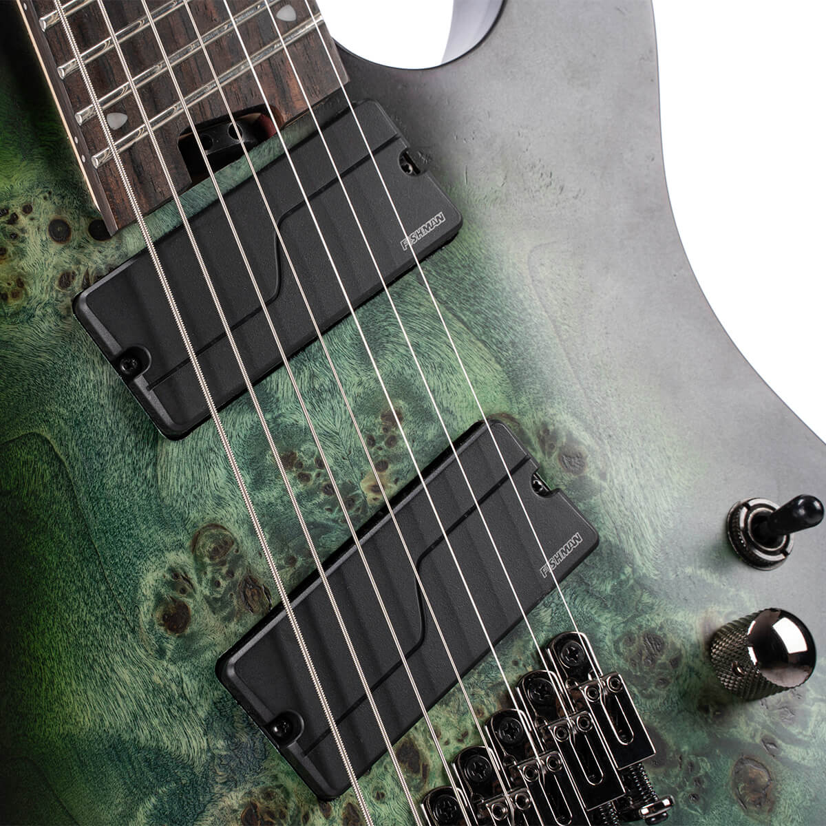 Đàn Guitar Điện Cort KX507 Multi Scale, Star Dust Green
