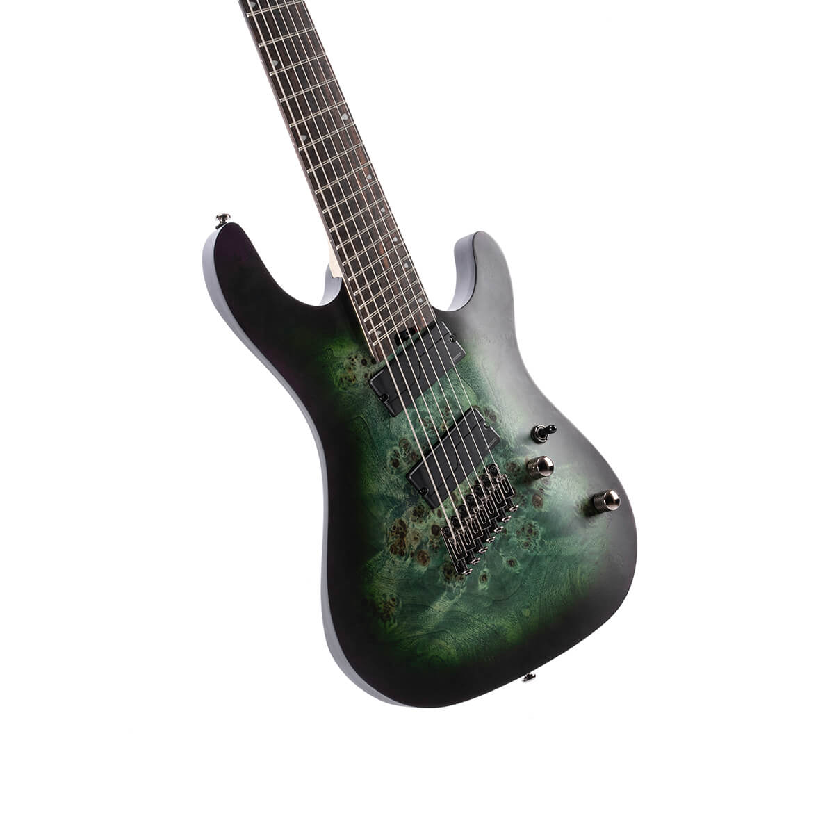 Đàn Guitar Điện Cort KX507 Multi Scale, Star Dust Green