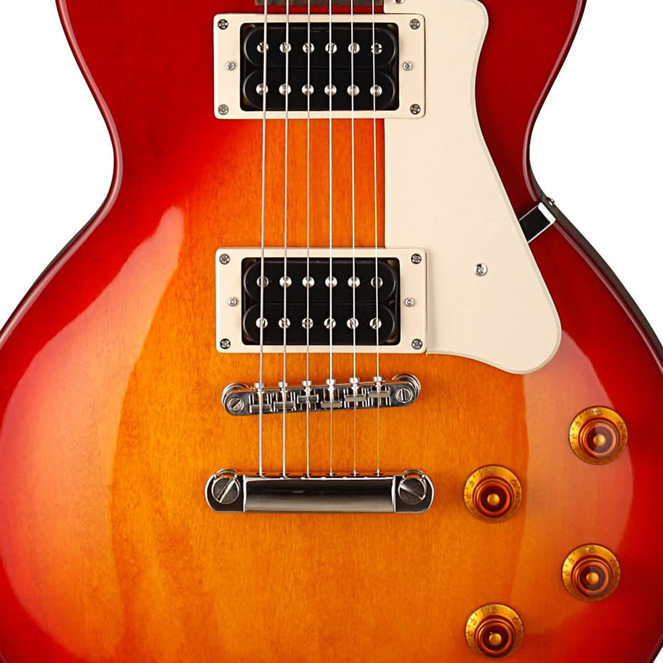 Đàn Guitar Điện Cort CR100, Cherry Red Sunburst