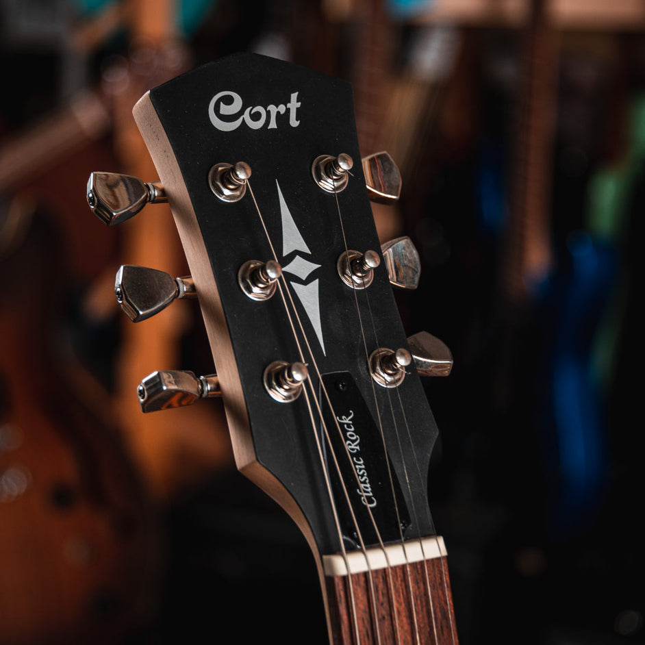 Đàn Guitar Điện Cort CR100, Black