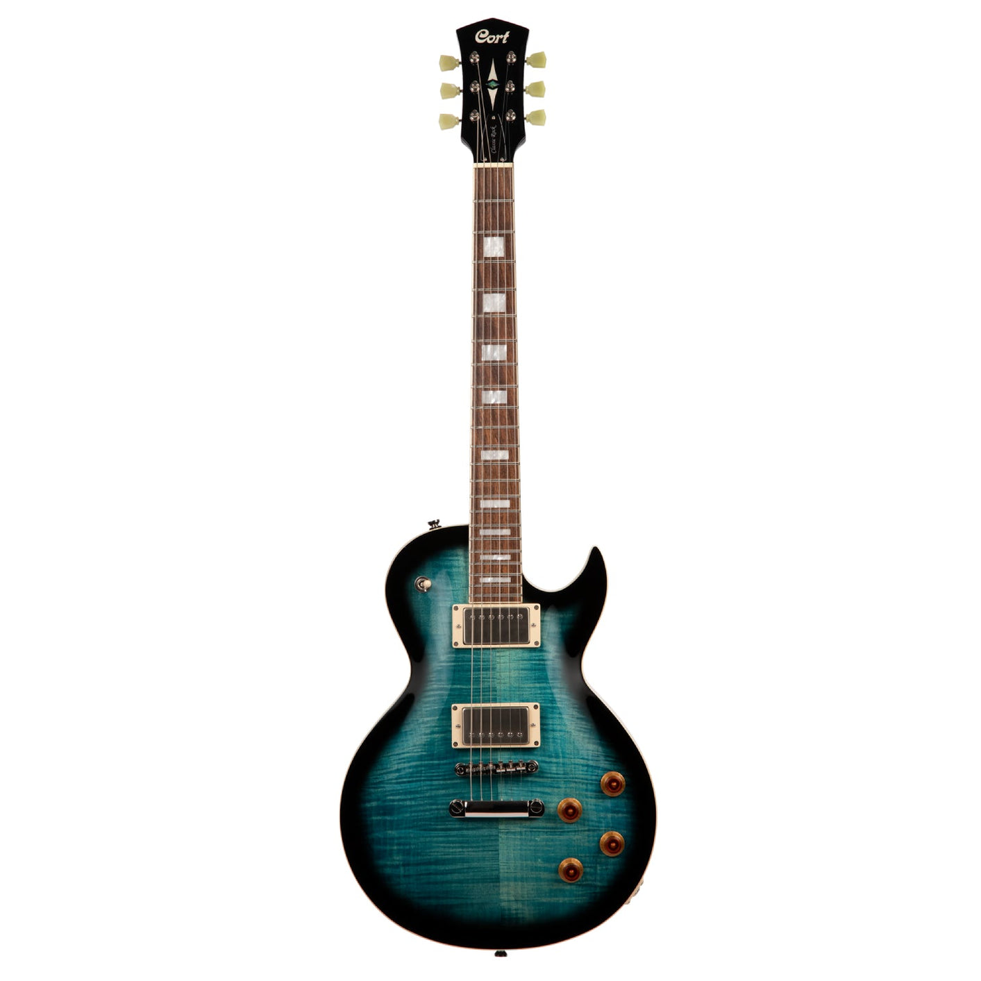 Đàn Guitar Điện Cort CR250, Dark Blue Burst