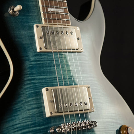 Đàn Guitar Điện Cort CR250, Dark Blue Burst