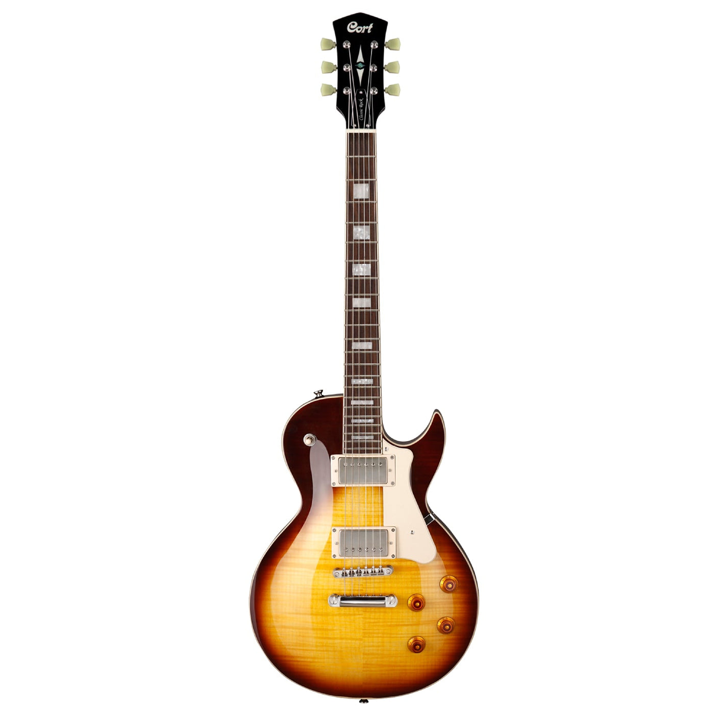 Đàn Guitar Điện Cort CR250, Vintage Burst