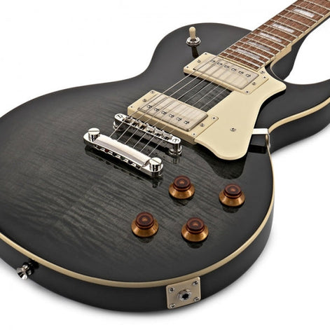 Đàn Guitar Điện Cort CR250, Trans Black