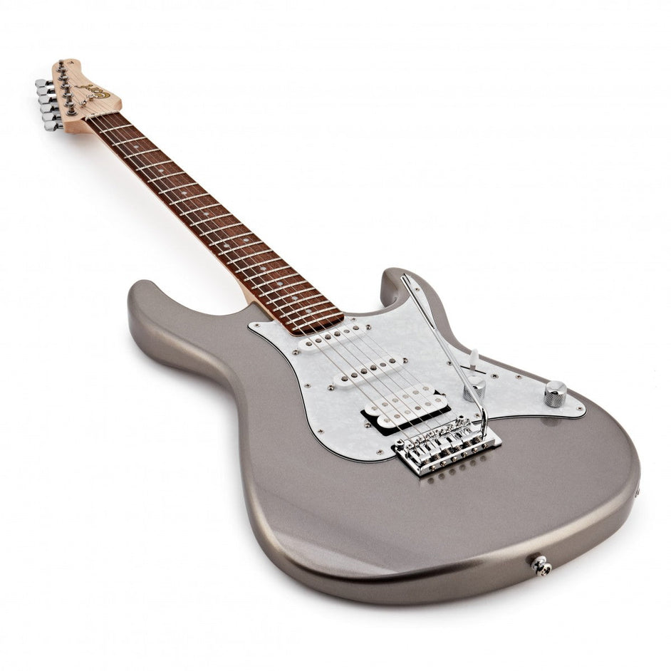 Đàn Guitar Điện Cort G250, Silver Metallic