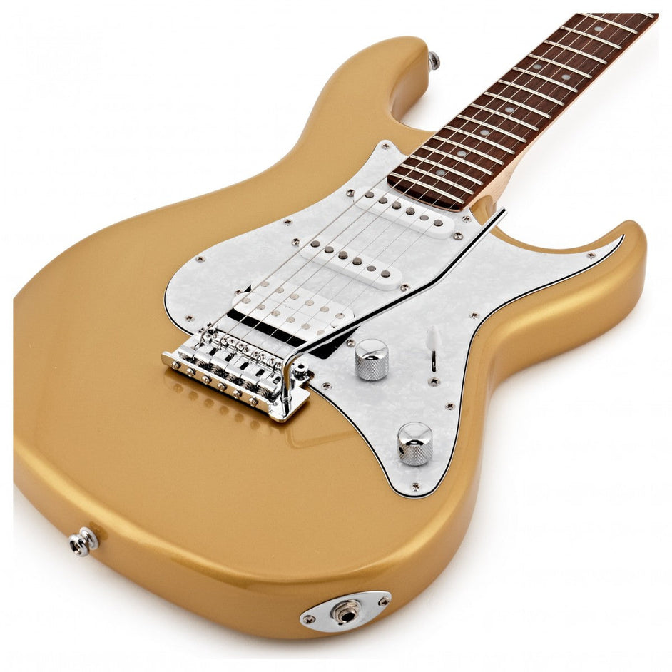 Đàn Guitar Điện Cort G250, Champagne Gold Metallic