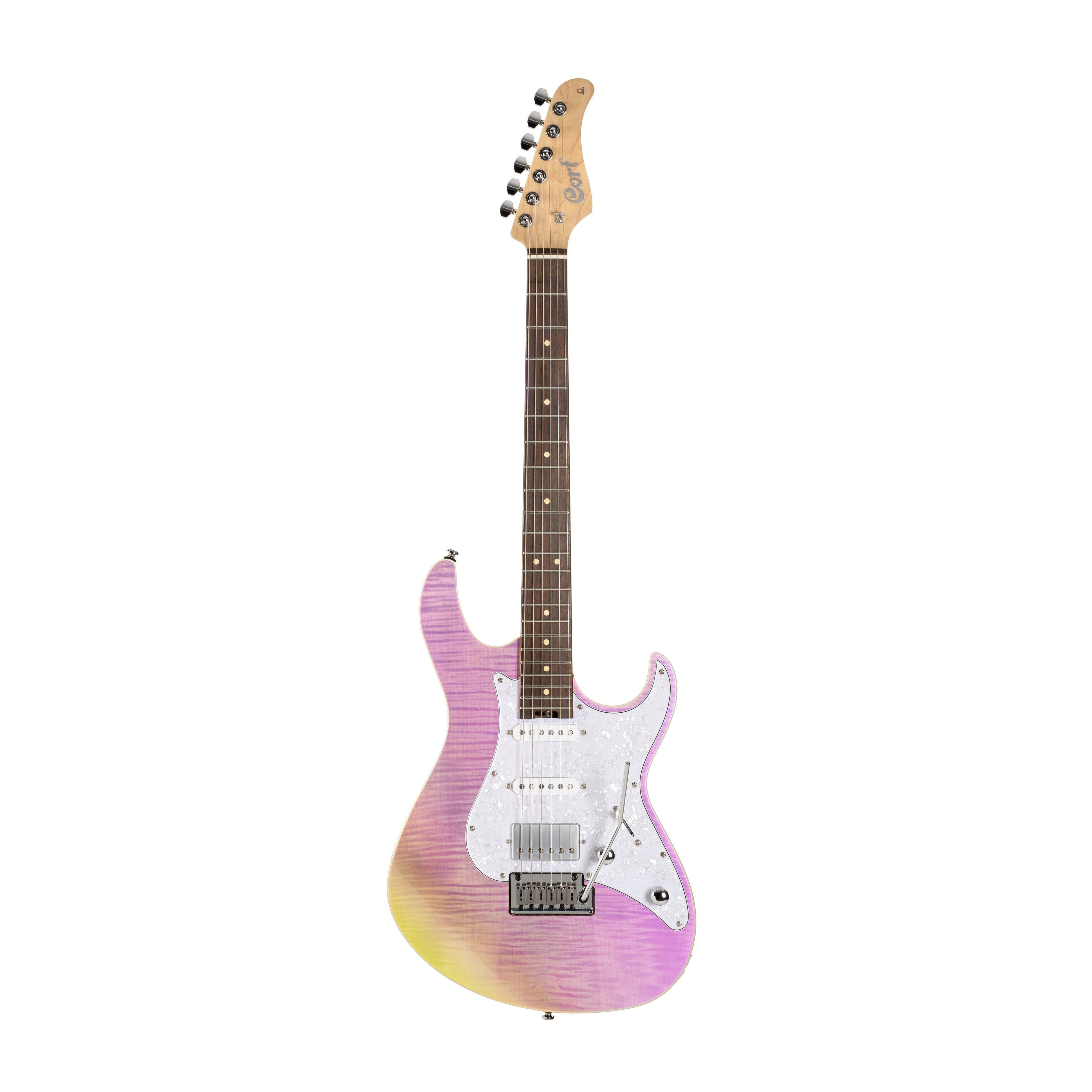 Đàn Guitar Điện Cort G280 Select, Trans Chameleon Purple 