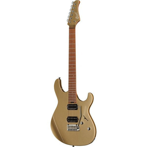 Đàn Guitar Điện Cort G300 Pro, Metallic Gold