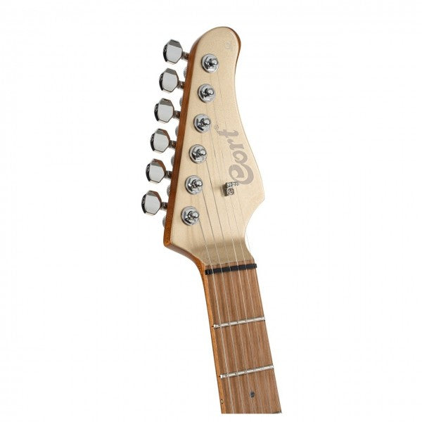 Đàn Guitar Điện Cort G300 Pro, Metallic Gold