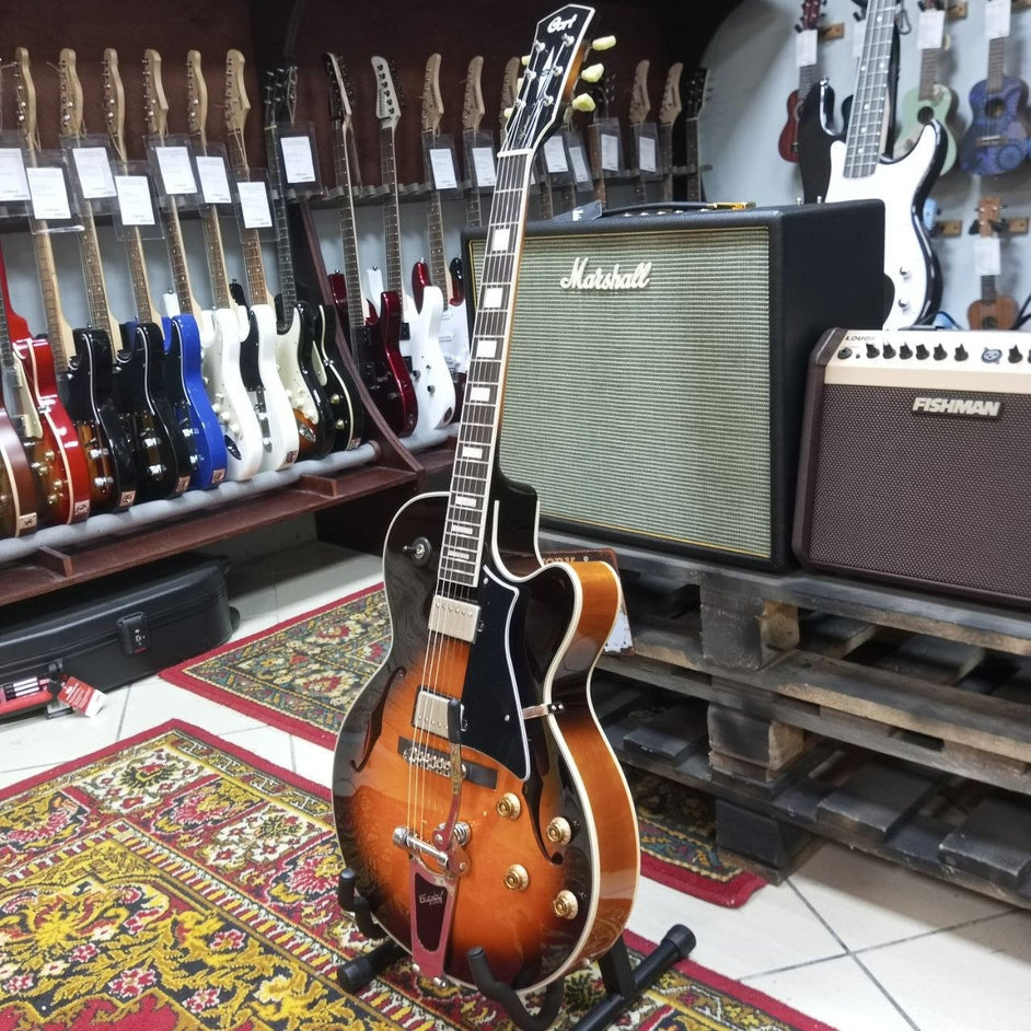 Đàn Guitar Điện Hollow Body Cort Yorktown-BV