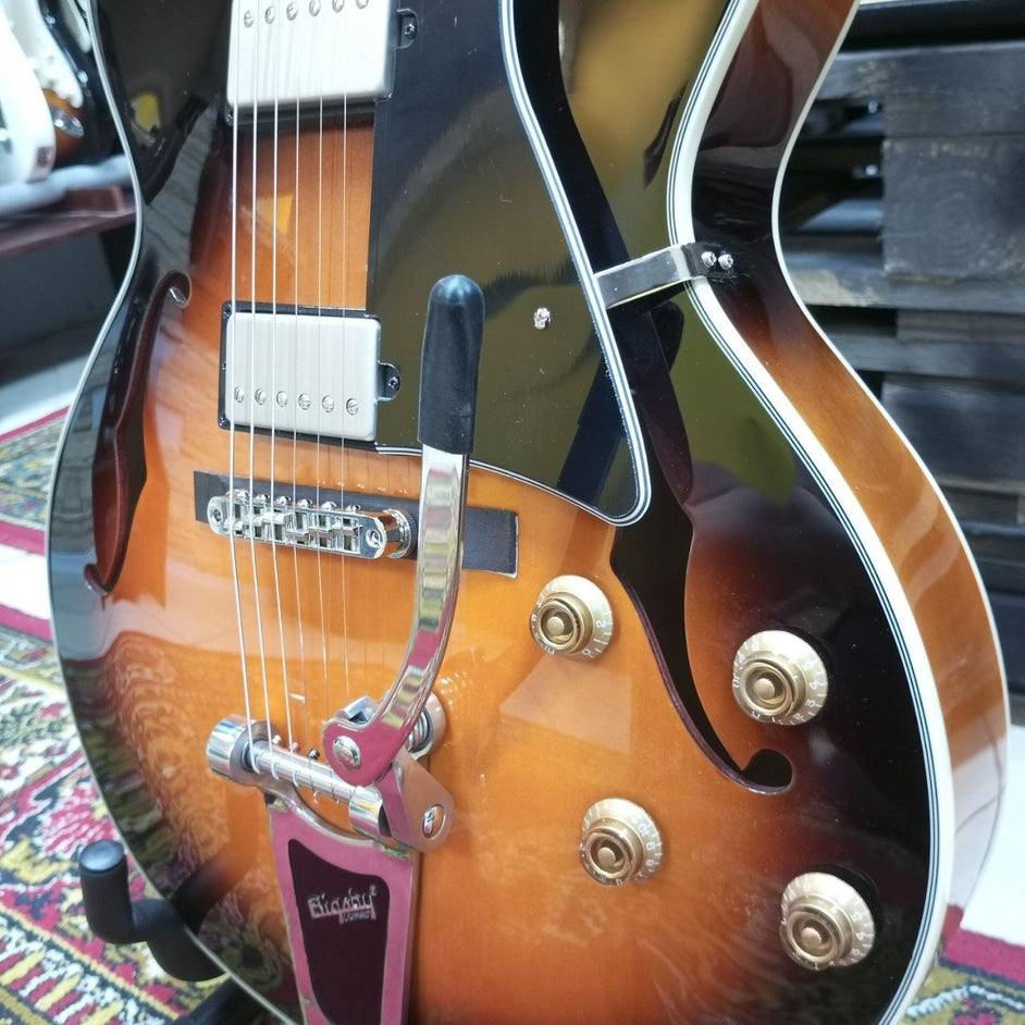 Đàn Guitar Điện Hollow Body Cort Yorktown-BV