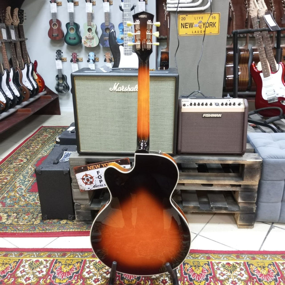 Đàn Guitar Điện Hollow Body Cort Yorktown-BV