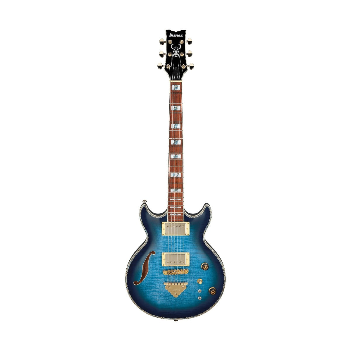 Guitar Điện Ibanez AR520HFM, Jabota Fingerboard, Light Blue Burst