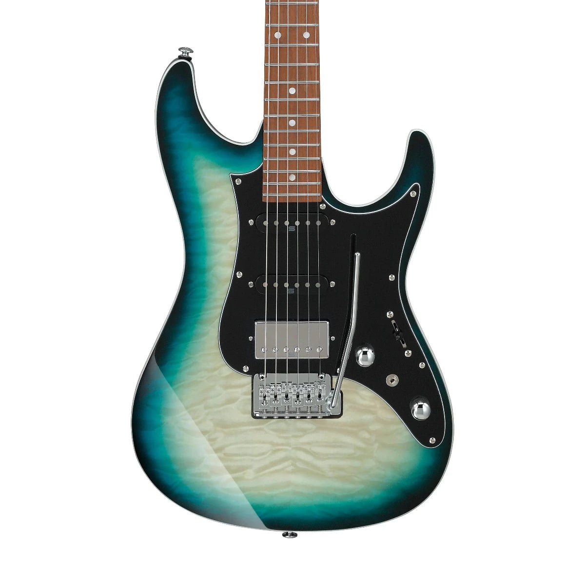 Guitar Điện Ibanez AZ24P1QM, Maple Fingerboard, Deep Ocean Blonde