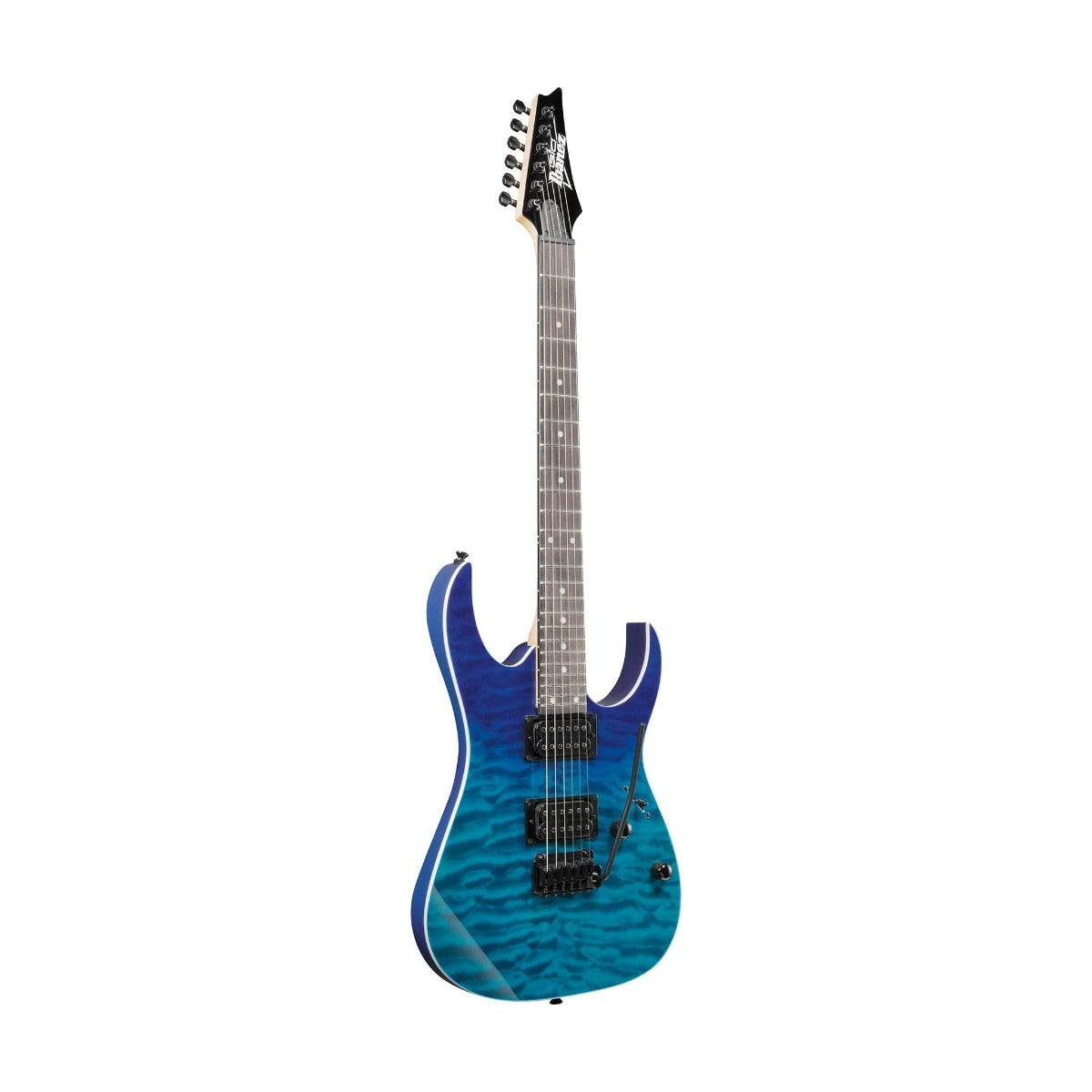 Guitar Điện Ibanez GRG120QASP, Purpleheart Fingerboard, Blue Gradiation