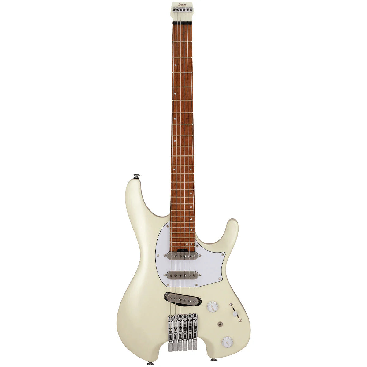 Đàn Guitar Điện Ibanez ICHI10 - Ichika Nito Signature SSS, Maple Fingerboard, Vintage White Matte