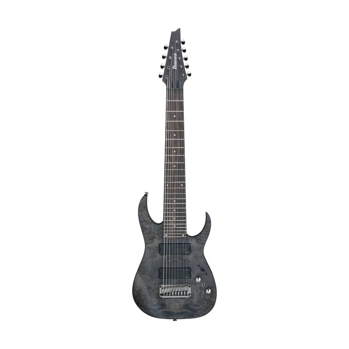 Guitar Điện Ibanez RG9PB, Ebony Fingerboard, Transparent Gray Flat
